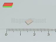 5x4x1 mm H48 NEODYM m�gnes has�b