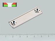 B-POT 50x13x5 mm NEODYM felcsavarozhat� m�gnes has�b