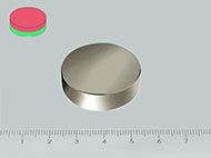 30x7 mm N45 NEODYM m�gnes korong