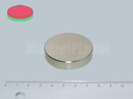 40x8 mm N42 NEODYM m�gnes korong