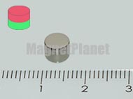 6x5 mm N45 NEODYM m�gnes korong