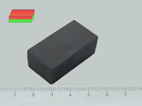 30x15x13 mm Y30 FERRIT m�gnes has�b