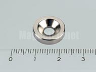 14x3/4 mm N35 NEODYM m�gnes gy�r� s�llyeszt�ssel (�szak)