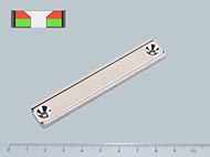 B-POT 80x13x5 mm NEODYM felcsavarozhat� m�gnes has�b