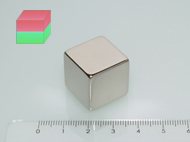 20 mm N45 NEODYM m�gnes kocka