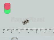 4x5 mm N45 NEODYM m�gnes r�d