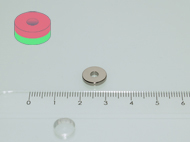 10x2/3,2 mm 40SH NEODYM m�gnes gy�r�