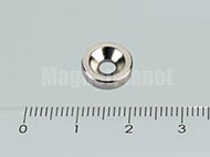 10x3/3,5 mm N38 NEODYM m�gnes gy�r� s�llyeszt�ssel (�szak)